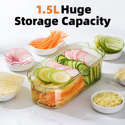 Kitchen Mult-Functional Vegetable & Meat Slice Cuts Set