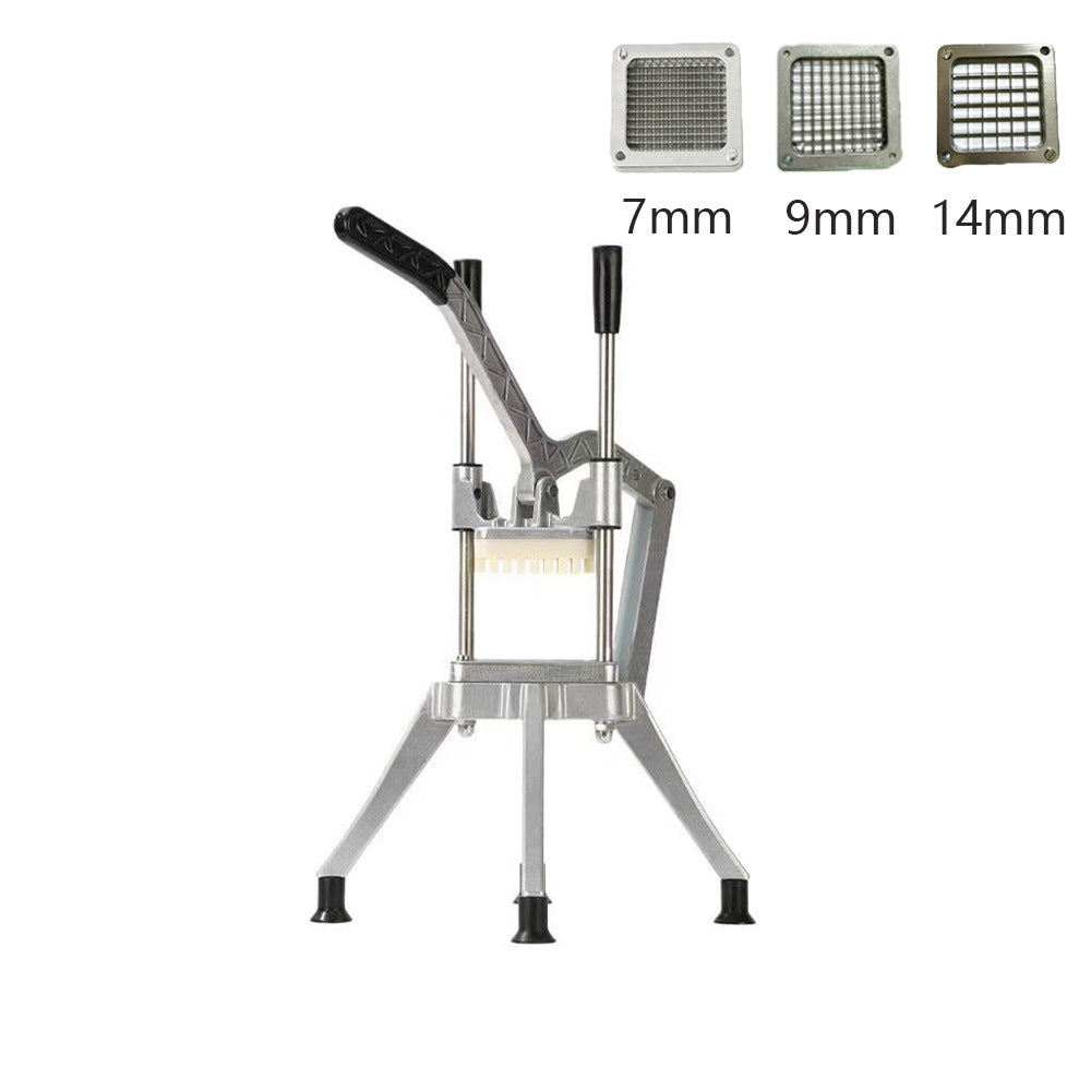 Vertical Vegetable Dicer – 4 sharp blades & heavy‑duty lever