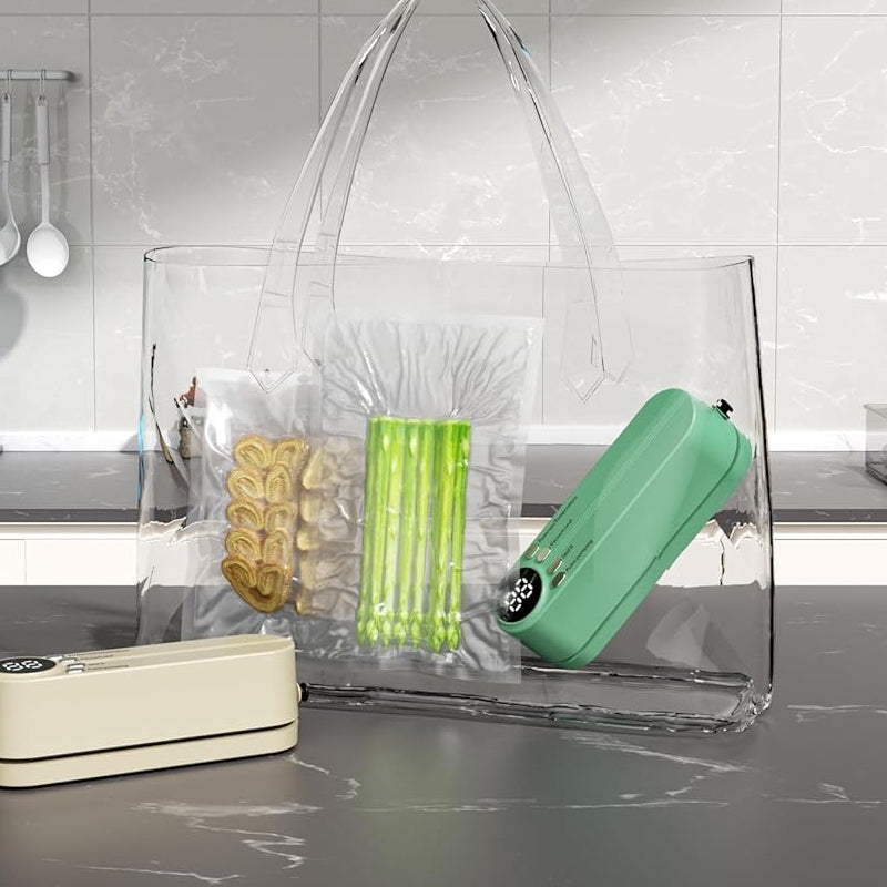 Portable Handheld Vacuum Food Preservation Packaging and Laminating Machine