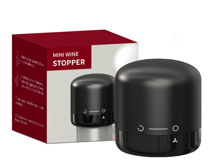 Wine & Champagne Stopper – Twist-Lock Seals Freshness, Keeps Bubbles Alive for Days