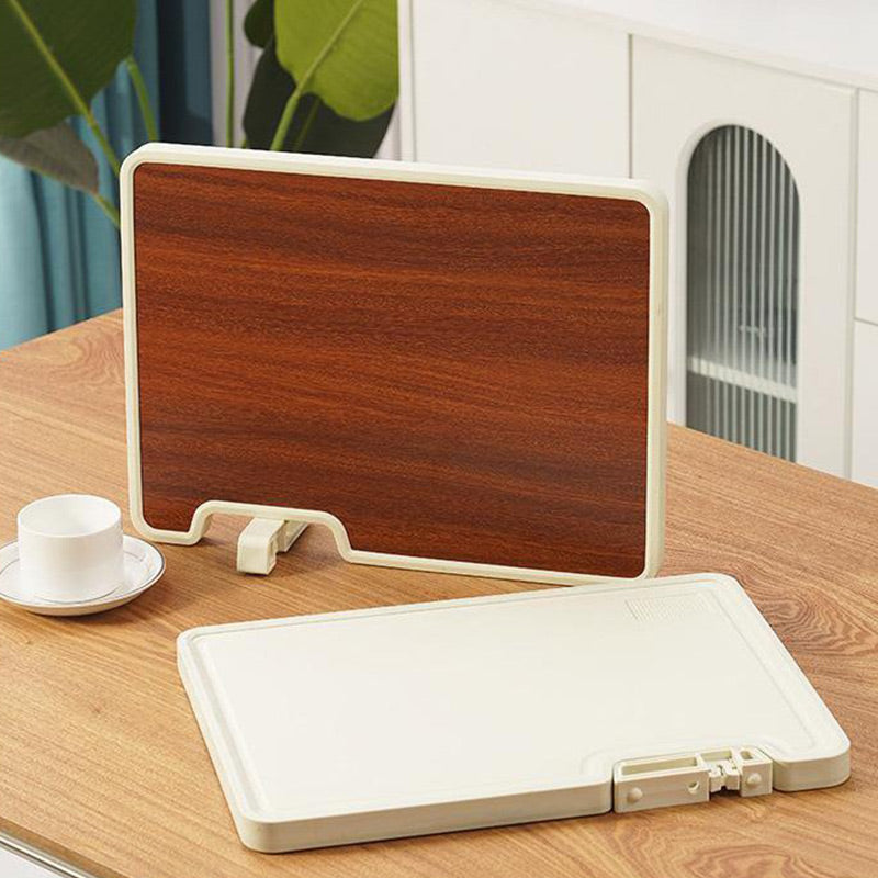 Double Sided Cutting Board with Stand