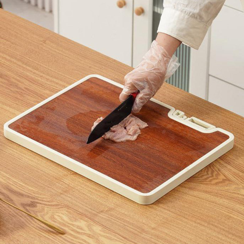 Double Sided Cutting Board with Stand