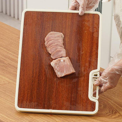 Double Sided Cutting Board with Stand