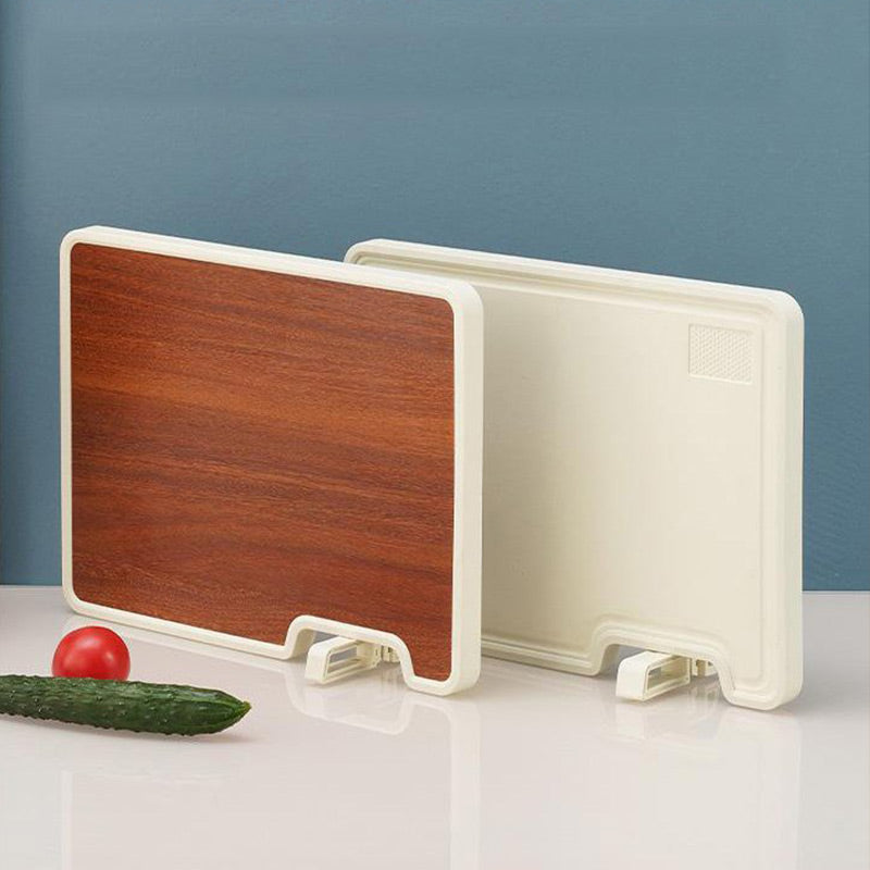 Double Sided Cutting Board with Stand
