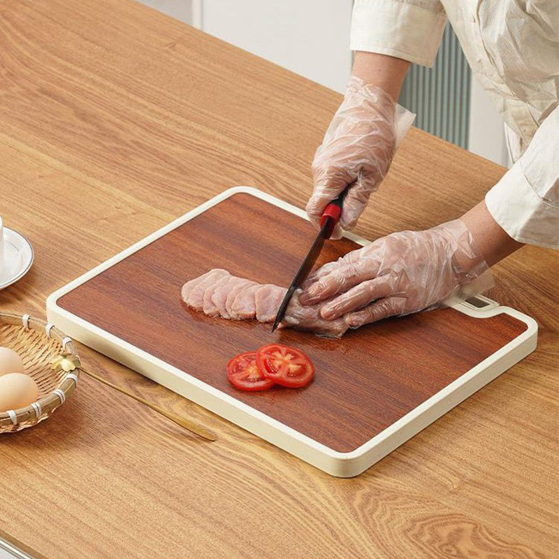 Double Sided Cutting Board with Stand