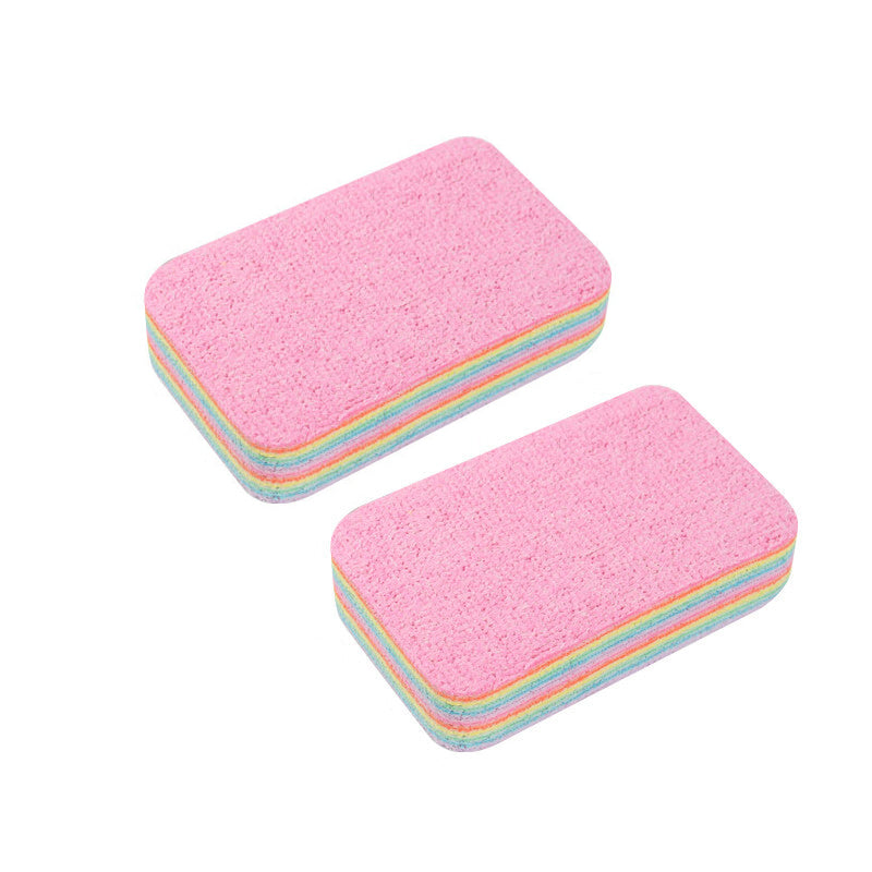Multipurpose Microfiber 12-Layer Rainbow Tear-Off Kitchen Cleaning Rag