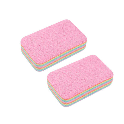 Multipurpose Microfiber 12-Layer Rainbow Tear-Off Kitchen Cleaning Rag
