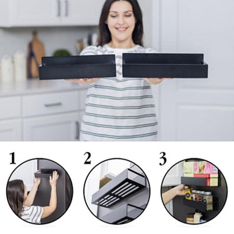 Punch-free Magnetic Storage Rack Organize —— Space-saving Kitchen Organizer
