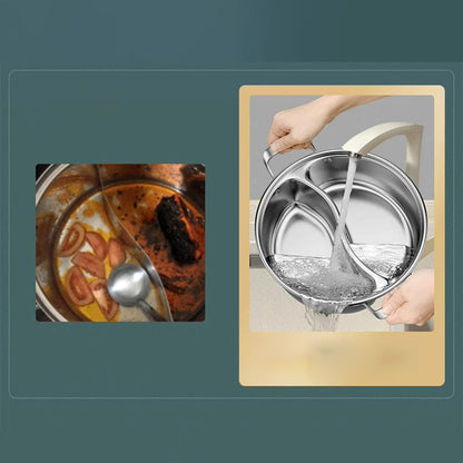 Thickened Stainless Steel Dual Flavor Hot Pot