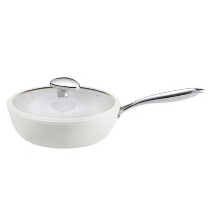 Ceramic Non-Stick White Cooking Pot