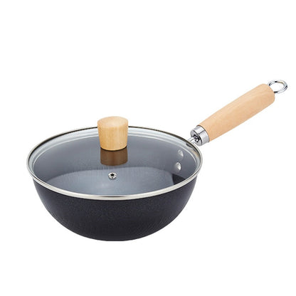 Fish Scale Pattern Flat Bottom Non-Stick Pan