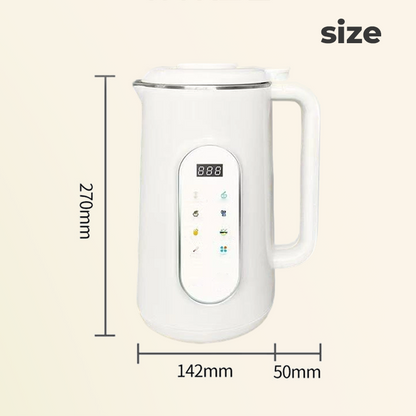 Multifunctional machine for making nut milk