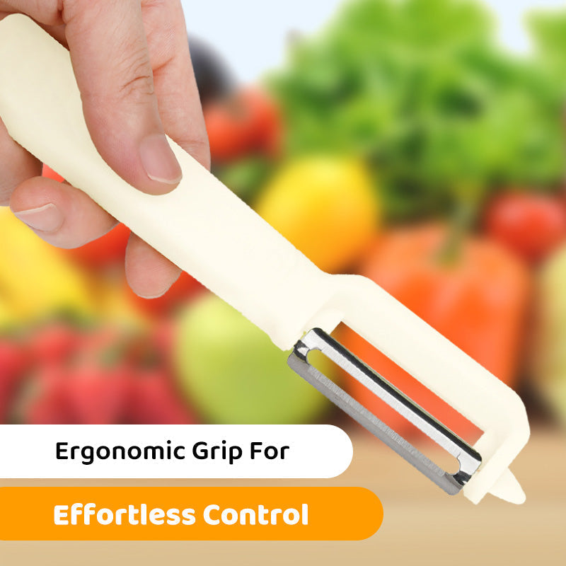 2-in-1 Dual-Head Peeler and Shredder