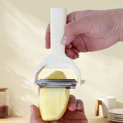 2-in-1 Dual-Head Peeler and Shredder