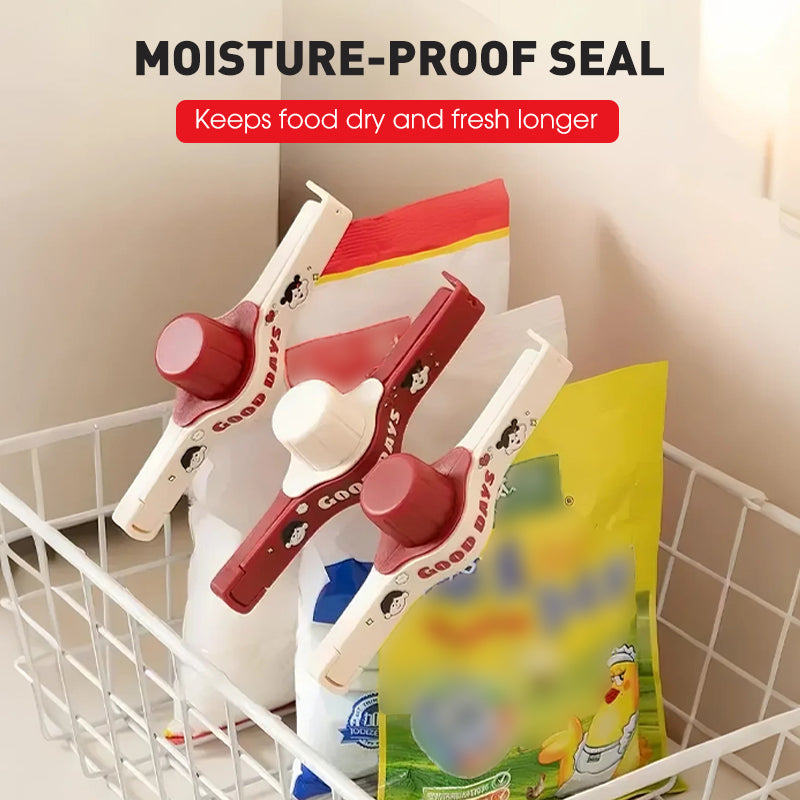 Kitchen Sealing Clip — Moisture-Proof, Double Serration, Smooth Pouring