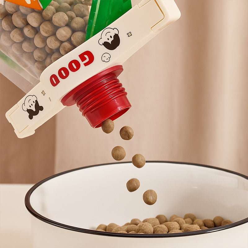 Kitchen Sealing Clip — Moisture-Proof, Double Serration, Smooth Pouring