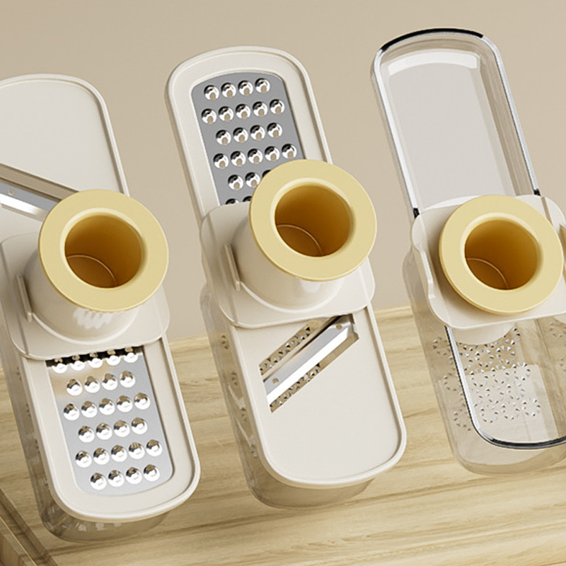 3-in-1 Mandoline Slicer with Container