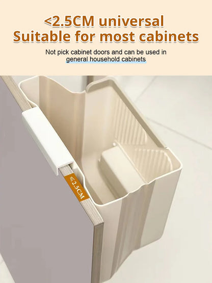 Foldable Hanging Trash Can – Space Saving, Leak Proof & Easy to Clean