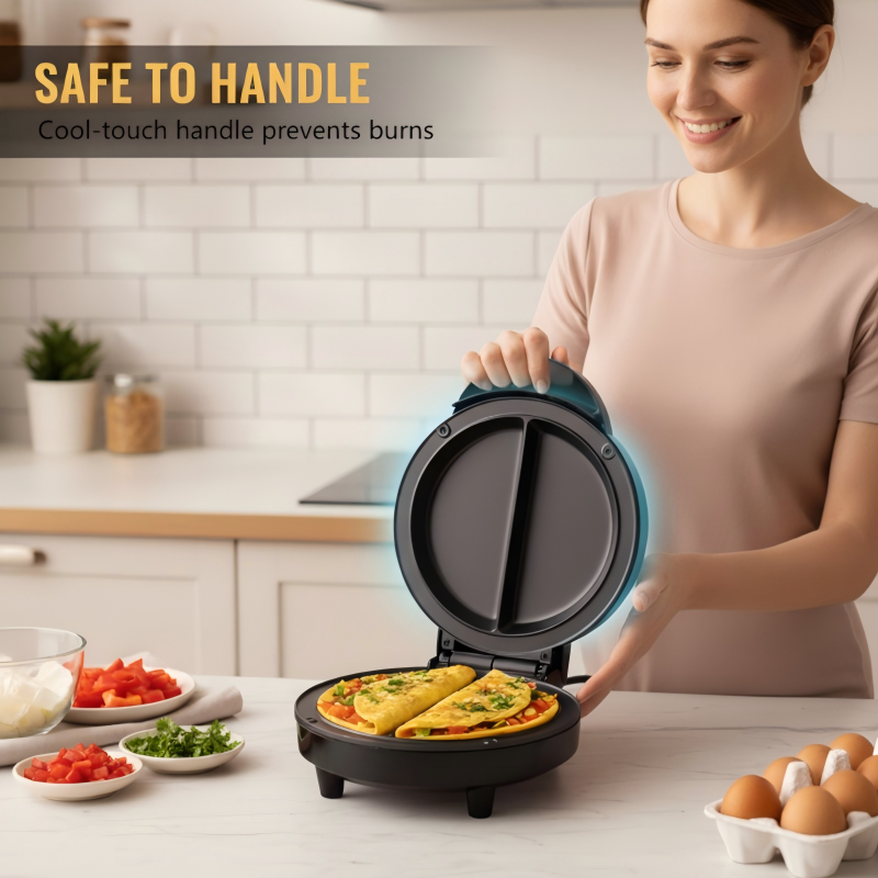 Multifunctional Electric Nonstick Breakfast Griddle – Nonstick surface, even heating & versatile cooking – for pancakes, eggs & full breakfasts