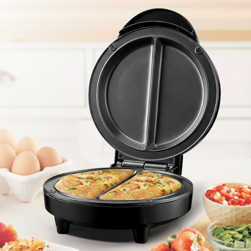 Multifunctional Electric Nonstick Breakfast Griddle – Nonstick surface, even heating & versatile cooking – for pancakes, eggs & full breakfasts
