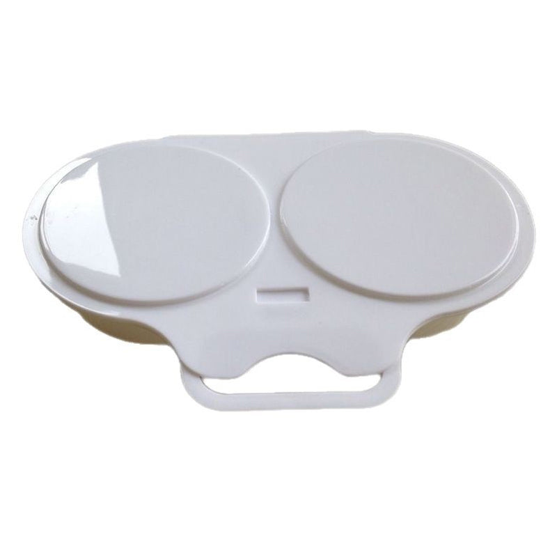Poached Eggs in 2 Mins – No Oil, No Explosion. Microwave Egg Cooker with Splash-Proof Lid.