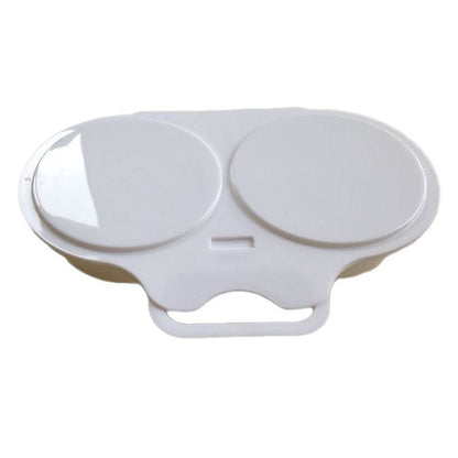 Poached Eggs in 2 Mins – No Oil, No Explosion. Microwave Egg Cooker with Splash-Proof Lid.