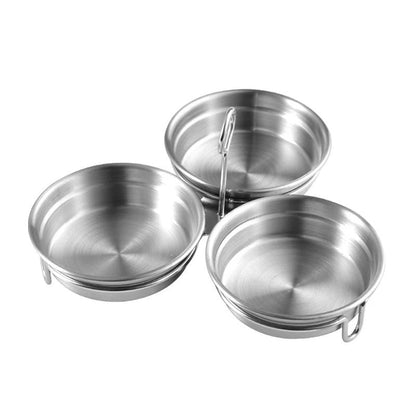 3-in-1 Stainless Steel Egg Poacher – Poach, Steam, Bake – 304 Steel, Non-Stick Release, One Pan, Endless Breakfasts