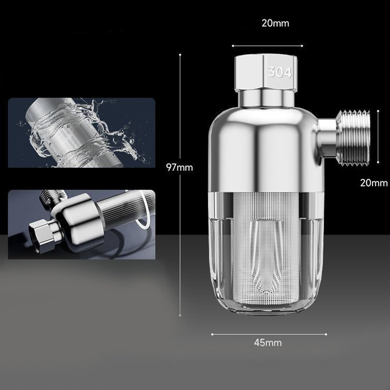 Stainless Steel 40-Micron Whole House Water Filter