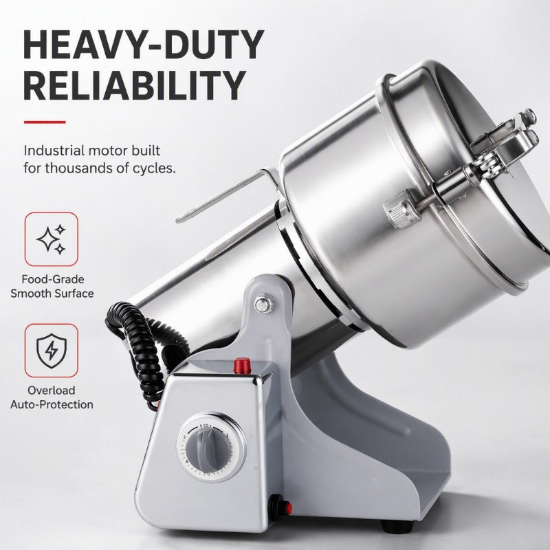 Ultra‑Fine Electric Grinder – Powerful, Practical, Easy‑Clean