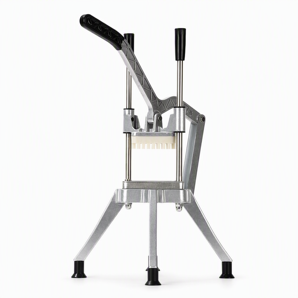 Vertical Vegetable Dicer – 4 sharp blades & heavy‑duty lever