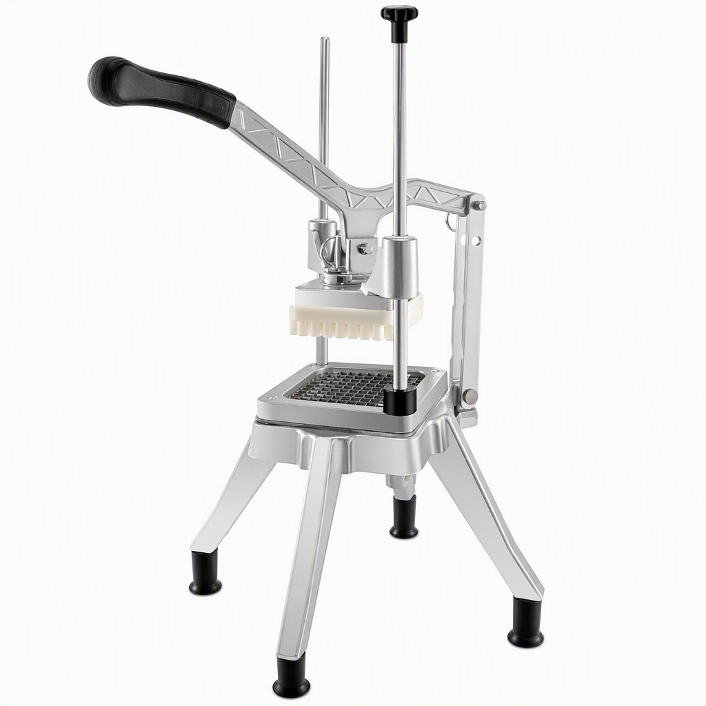 Vertical Vegetable Dicer – 4 sharp blades & heavy‑duty lever