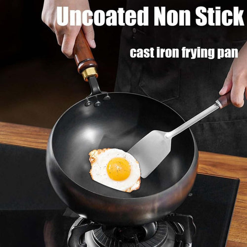 Cast Iron Dutch Oven Pot with Lid – Deep Cooking Pot for Stews, Soups & One-Pot Family Meals