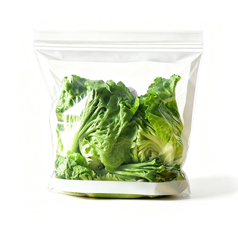 Transparent Food-Grade Double-Seal Bags – Leakproof, Fresh-Keeping, Sturdy