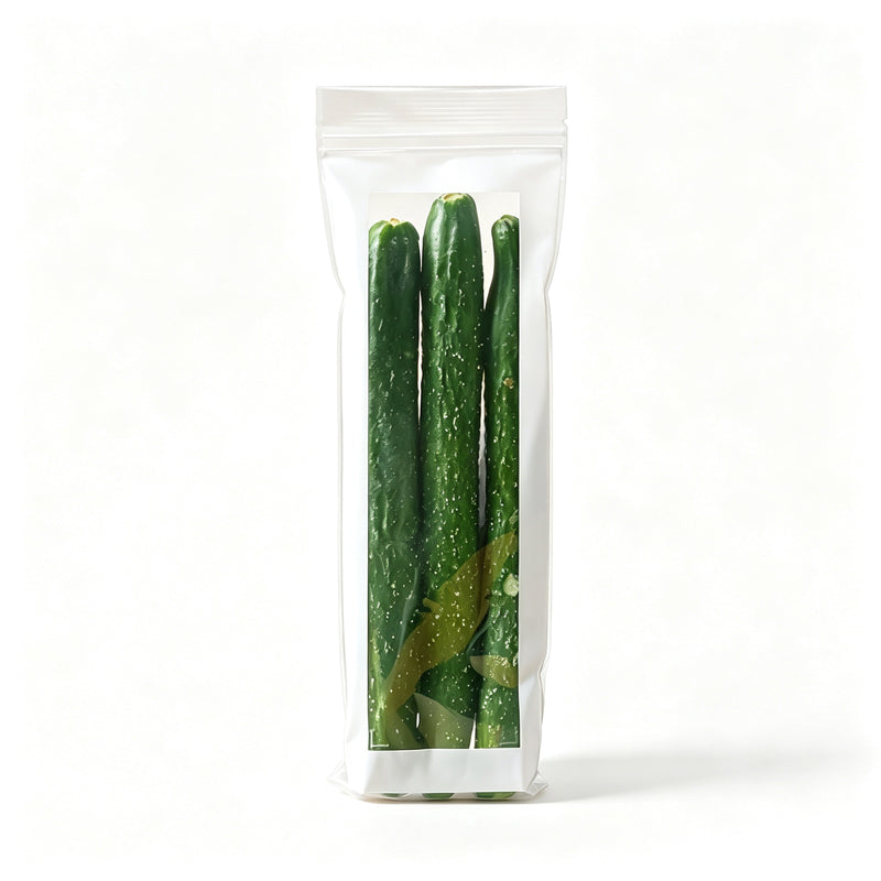Transparent Food-Grade Double-Seal Bags – Leakproof, Fresh-Keeping, Sturdy