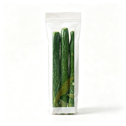 Transparent Food-Grade Double-Seal Bags – Leakproof, Fresh-Keeping, Sturdy