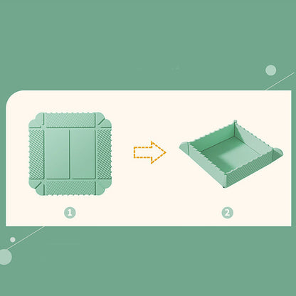 Magnetic Silicone Trivet | Foldable Pot Mat & Small Kitchen Tray